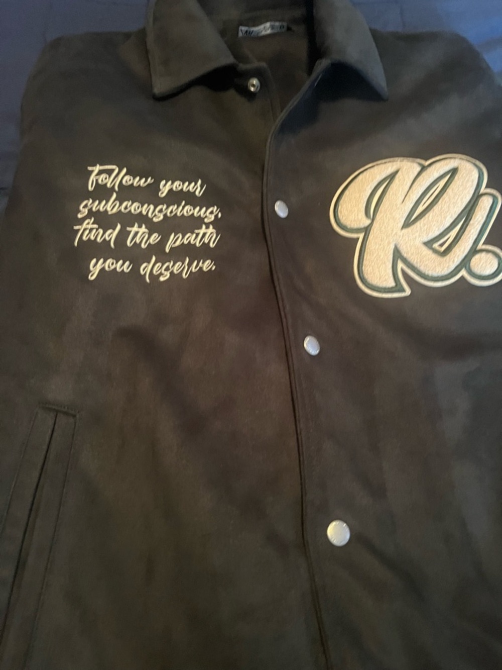 Zara letterman’s jacket